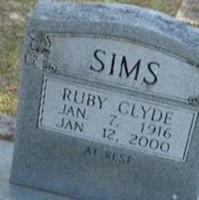 Ruby Clyde Sims Ruby Clyde Sims