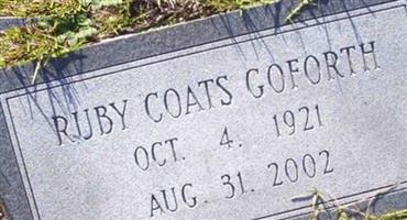 Ruby Coats Goforth