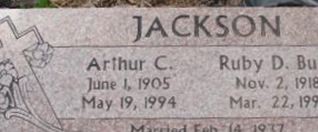 Ruby D. Bush Jackson Ruby D. Bush Jackson
