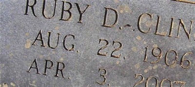 Ruby D. Cline Ruby D. Cline