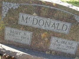 Ruby D McDonald Ruby D McDonald
