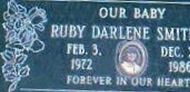 Ruby Darlene Smith, II Ruby Darlene Smith, II