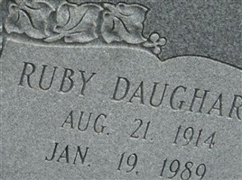 Ruby Daugharty Carter Ruby Daugharty Carter