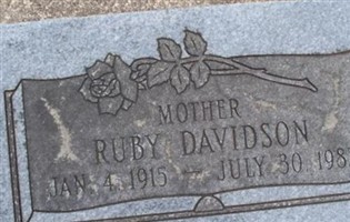 Ruby Davidson Ruby Davidson