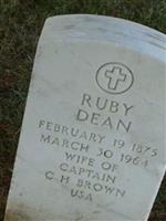 Ruby Dean Brown