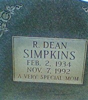 Ruby Dean Dunaway Simpkins Ruby Dean Dunaway Simpkins