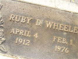 Ruby Dell Wheeler Ruby Dell Wheeler