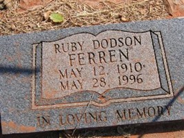 Ruby Dodson Ferren Ruby Dodson Ferren