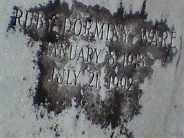 Ruby Dorminy Ware Ruby Dorminy Ware
