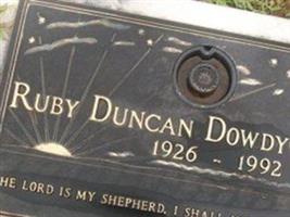 Ruby Duncan Dowdy