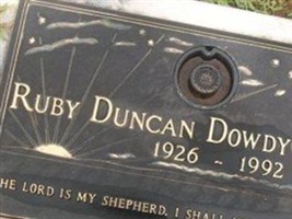 Ruby Duncan Dowdy