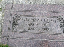 Ruby Duvall Halsey