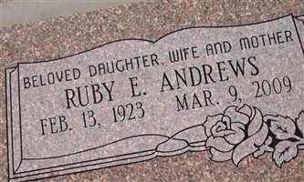 Ruby E Andrews Ruby E Andrews