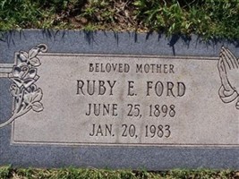 Ruby E Ford