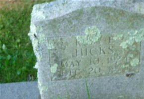 Ruby E. Hicks, Ward Ruby E. Hicks, Ward