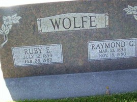 Ruby E. Wolfe Ruby E. Wolfe