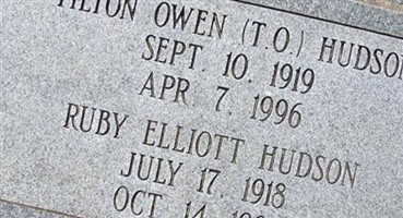 Ruby Edith Elliot Hudson Ruby Edith Elliot Hudson