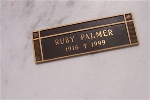 Ruby Edna Lyons Palmer
