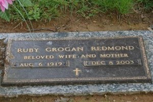 Ruby Elizabeth Grogan Redmond Ruby Elizabeth Grogan Redmond