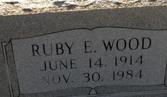 Ruby Estell Wood Ruby Estell Wood
