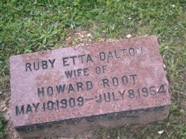 Ruby Etta Dalton Root Ruby Etta Dalton Root