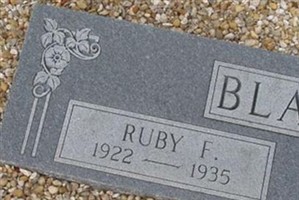 Ruby F. Blackmon Ruby F. Blackmon