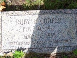 Ruby F. Cooper Ruby F. Cooper