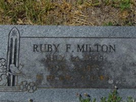 Ruby F Milton Ruby F Milton