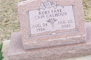 Ruby Faye Cain Calhoun