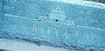 Ruby Faye Hubbard Boyle Ruby Faye Hubbard Boyle