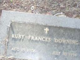 Ruby Frances Downing