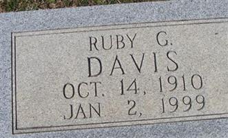 Ruby G Davis
