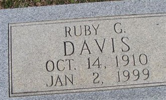 Ruby G Davis Ruby G Davis