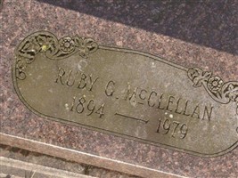 Ruby G. McClellan Ruby G. McClellan