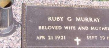 Ruby G Murray