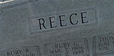 Ruby G. Reece Ruby G. Reece