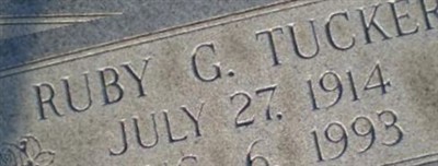 Ruby G. Tucker Ruby G. Tucker
