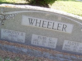 Ruby G Wheeler Ruby G Wheeler