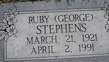 Ruby George Stephens Ruby George Stephens