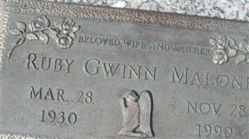 Ruby Gwinn Malone Ruby Gwinn Malone