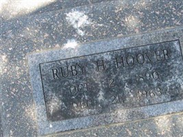 Ruby H. Cochran Hoover Ruby H. Cochran Hoover