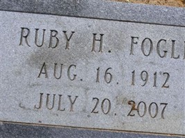 Ruby H. Fogle Ruby H. Fogle