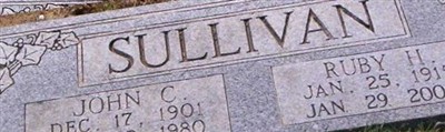 Ruby H Sullivan Ruby H Sullivan