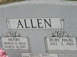 Ruby Haag Allen