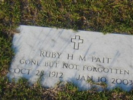 Ruby Hewett Merritt Pait Ruby Hewett Merritt Pait