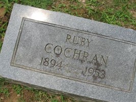 Ruby Hurt Cochran Ruby Hurt Cochran