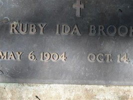 Ruby Ida Brooks Ruby Ida Brooks