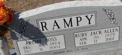 Ruby Jack Allen Rampy Ruby Jack Allen Rampy
