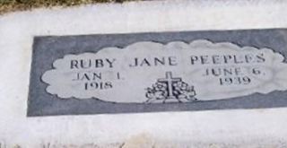 Ruby Jane Peeples Ruby Jane Peeples