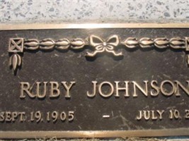 Ruby Johnson Ruby Johnson